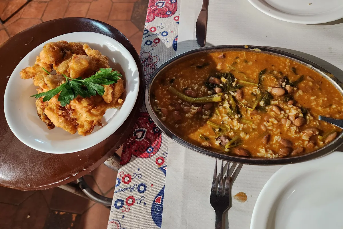 Lunch at Arca Velha in Guimarães