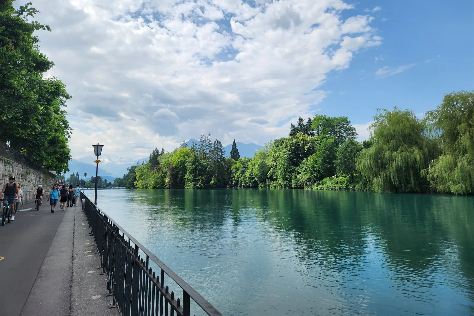 Spiez river.