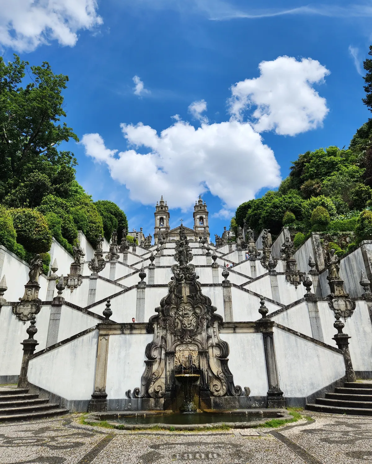 The staircase at Bom Jesus do Monte